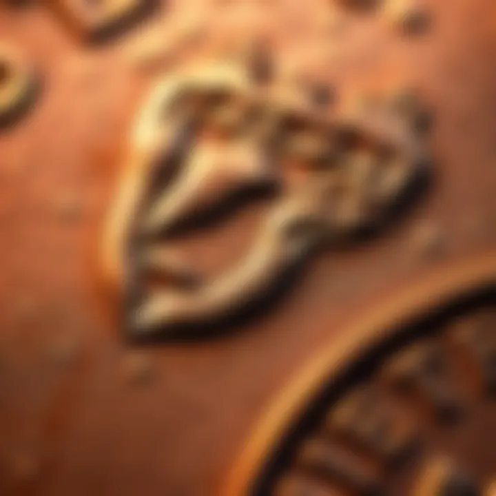 Close-up view of a 1955 Lincoln cent showing details of the date and unusual characteristics for evaluation.