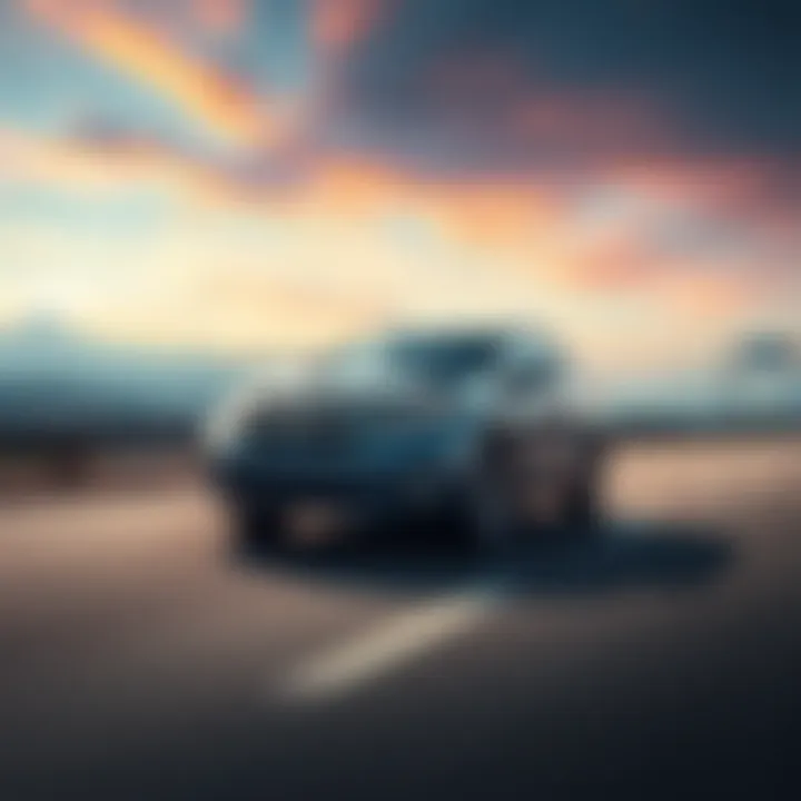 2026 CRV EXL on the highway 2026 CRV EXL driving on a highway with a scenic background