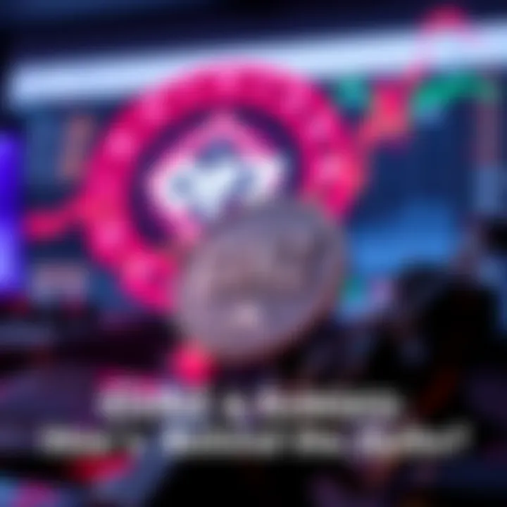 GUNZ token graphic showing upward trading trend with Off The Grid logo in the background