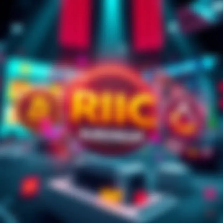 Graphic showcasing the RIC Airdrop with vibrant colors and logos, highlighting the 20,000 RIC prize giveaway on BitMart.