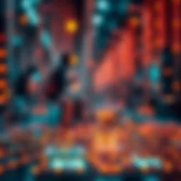 Graphic showing AI agents impacting blockchain activities