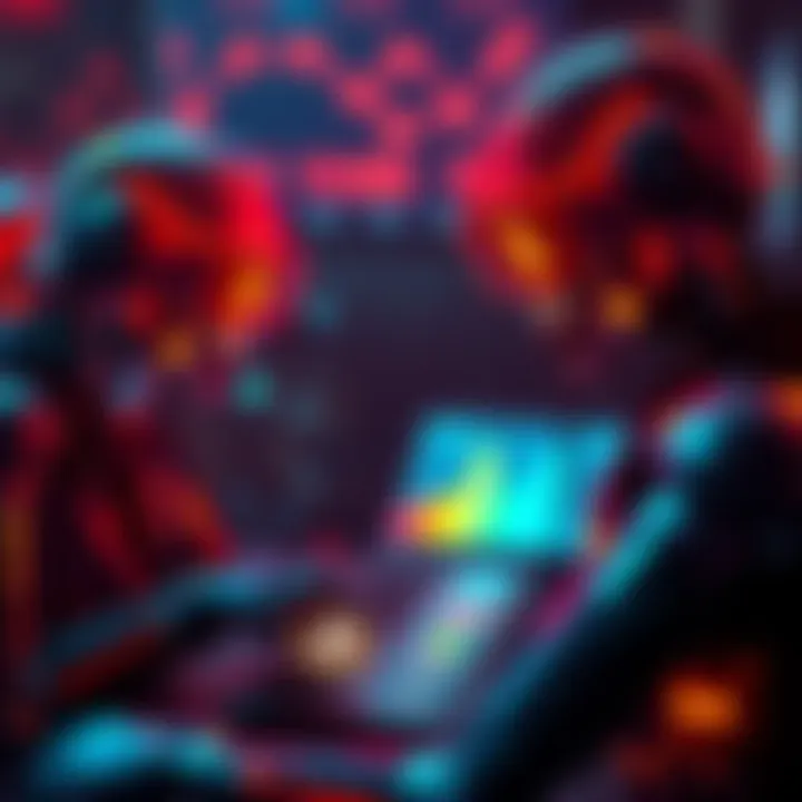 A graphic showing AI agents analyzing Bitcoin compared to fiat currencies, highlighting preference for digital currency