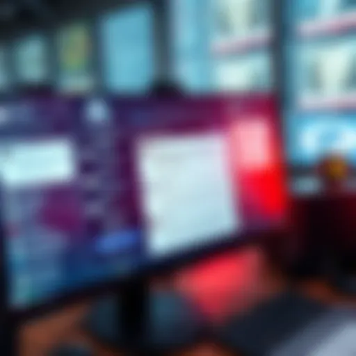 AI Posts in Forums A computer screen displaying AI-generated posts on various online forums