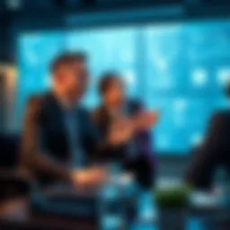Anthropic and OpenAI executives discussing strategies to achieve high credit ratings after their IPO.