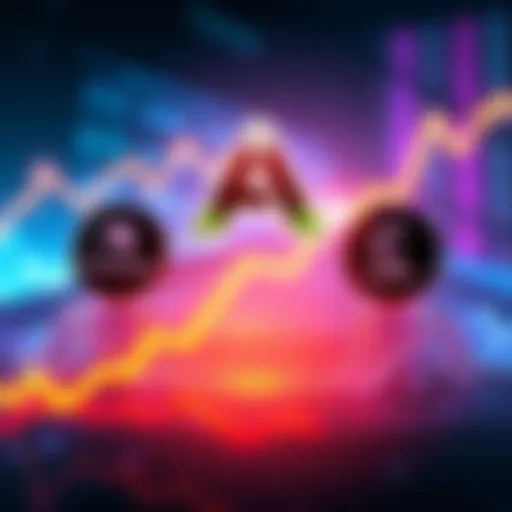 A graphic showing ARK Invest's logo alongside logos of Coinbase, Circle, and Bullish with a downward trend line indicating the market drop.