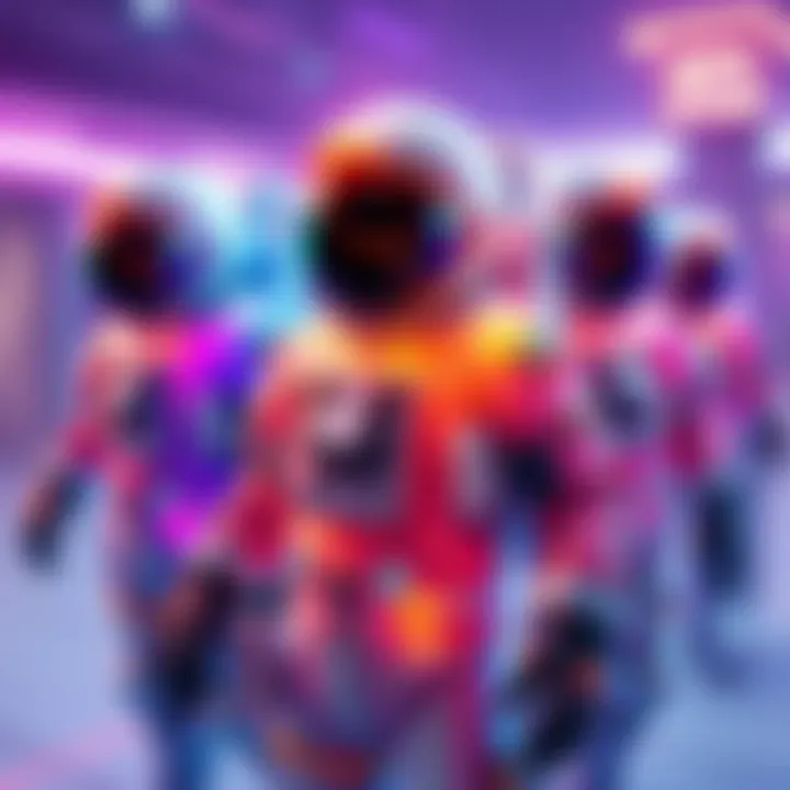 Colorful astronaut skins showcasing appearance enhancements and gameplay boosts