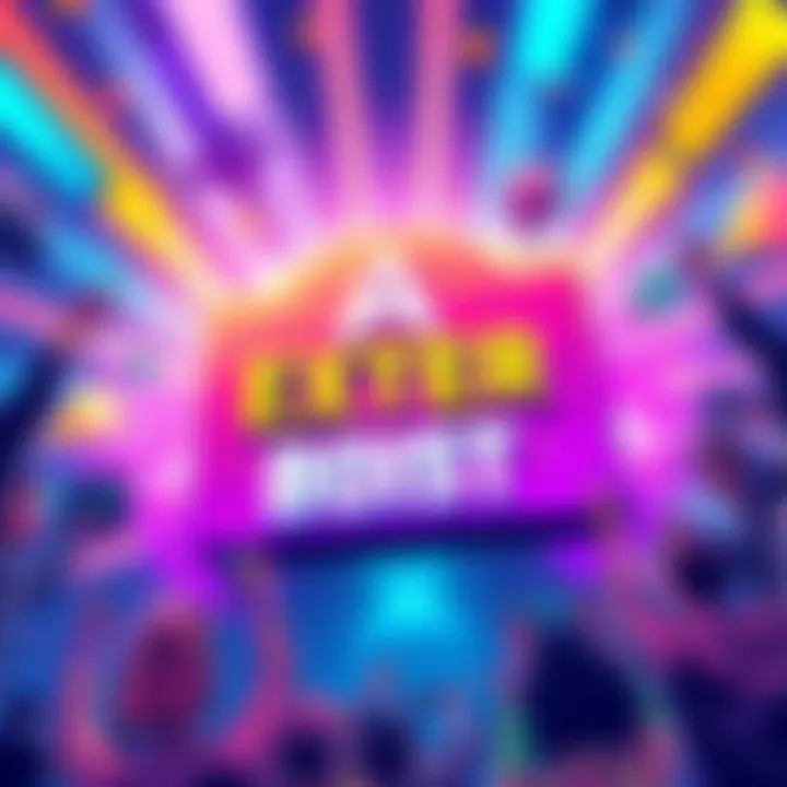 A digital illustration of a vibrant announcement featuring Atlas's logo and graphics depicting excitement and community discussion around the extra super boost.