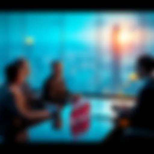 Banking leaders at Cyberport Hong Kong discussing climate finance and digital transparency