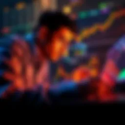 A person looking at Bitcoin charts and graphs on a laptop, considering investment timing