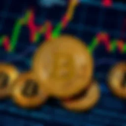 Berkshire Hathaway logo displayed alongside Bitcoin symbols on a financial background