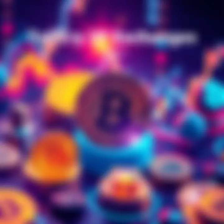 Best P2P Crypto Exchanges for Bitcoin A visual representation of the top peer-to-peer crypto exchanges with Bitcoin symbols and trading graphics