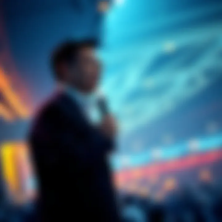 Pardoned Binance founder CZ speaking at the World Economic Forum in Davos, revealing important financial secrets.