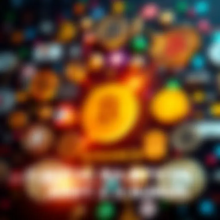 The Binance logo surrounded by various cryptocurrency symbols, indicating stability in assets amidst market rumors.