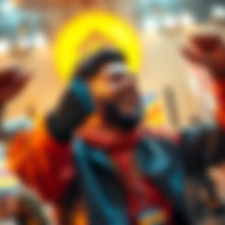 User celebrating the successful withdrawal of $84,000 from Binance after a two-year struggle