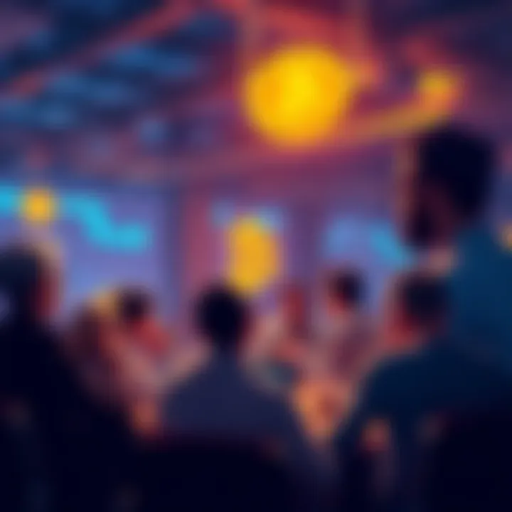 People engaging in a Bitcoin discussion online, sharing insights and asking questions