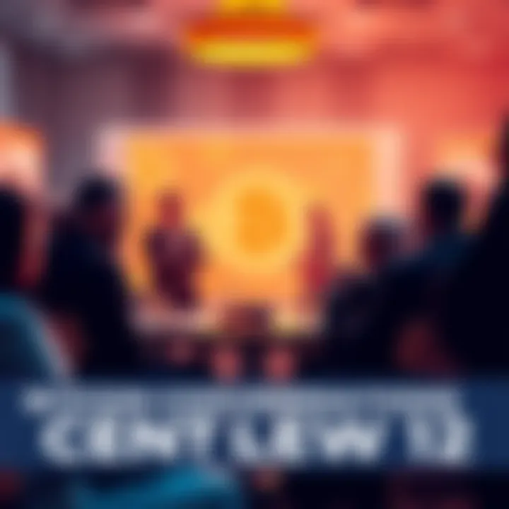 A group of people engaging in a lively discussion about Bitcoin in a forum setting.