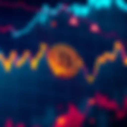 Chart showing Bitcoin's gradual decline with occasional increases, illustrating double bouncing trend