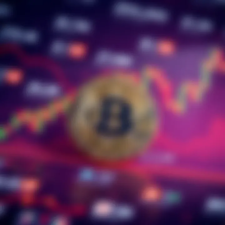 A chart showing Bitcoin's price holding steady around $90,000 with a background of financial symbols