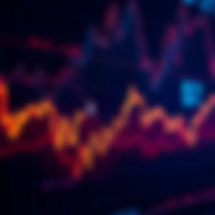 A graph showing Bitcoin price fluctuations with downward trends, representing market challenges and selling risks.