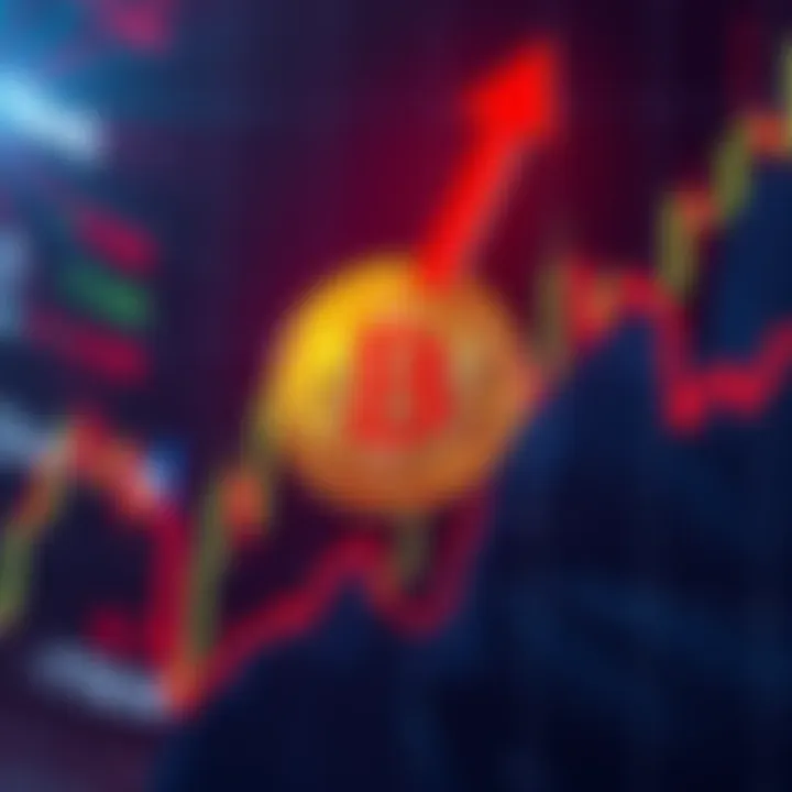 A graph showing Bitcoin price falling below $79,000 with a red downward arrow and liquidation figures in the background.