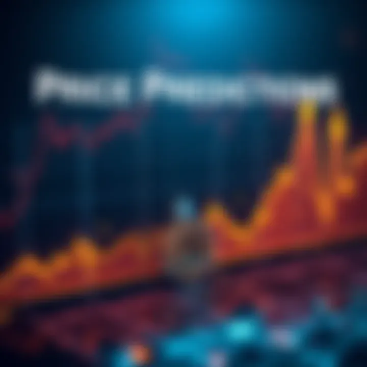 Graph showing Bitcoin price trends leading up to the 2027 halving with arrows indicating predictions