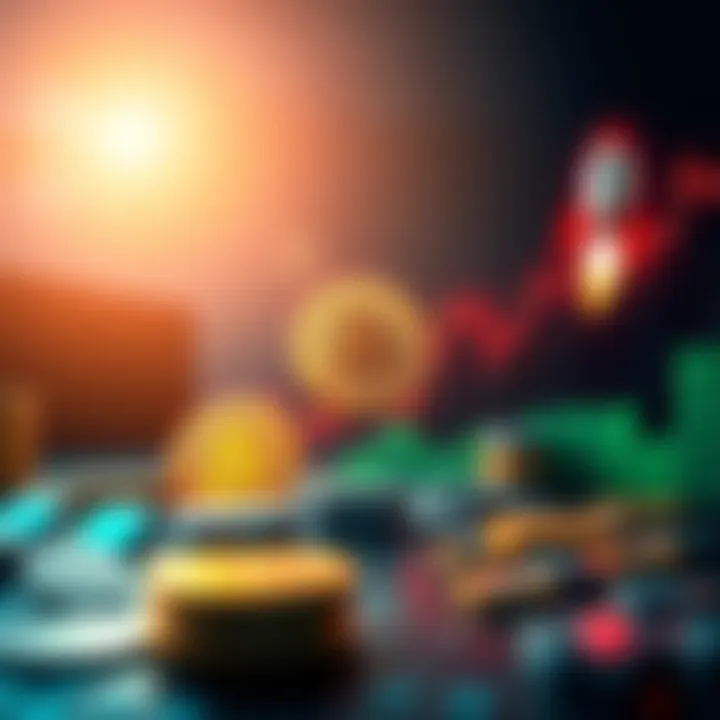 Graph showing Bitcoin price rising to $80,000 with a rocket icon
