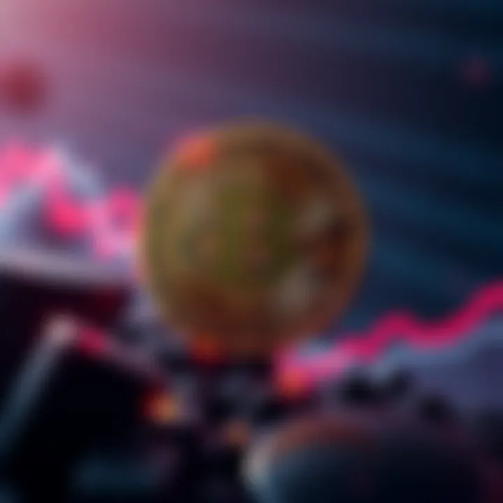 A digital representation of Bitcoin breaking the 60K mark with a vibrant upward trend line in the background.