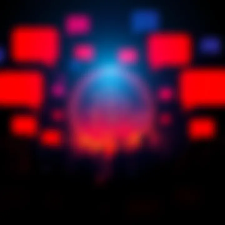 A graphic showing a Bitcoin logo fading away with empty speech bubbles around it, symbolizing the absence of advocates during price drops.