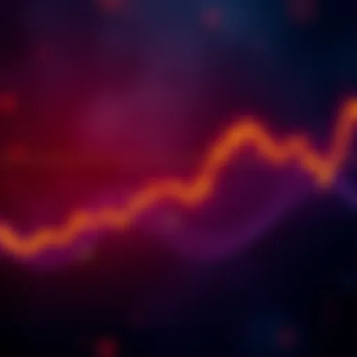 A downward trend line on a Bitcoin price chart, with support levels marked at $80K and $84K, showing negativity in profitability.