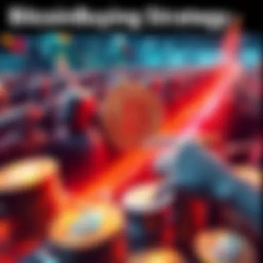 Investors purchasing Bitcoin at a rapid pace, showcasing upward movement in cryptocurrency market, with graphic representation of BTC supply growth