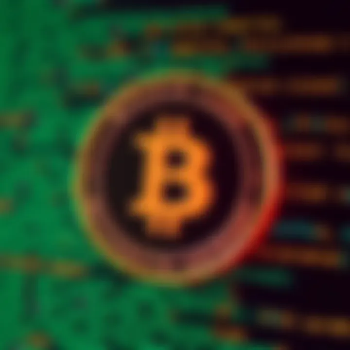 Graphic showing the Bitcoin Cash logo with CashScript code on a digital background