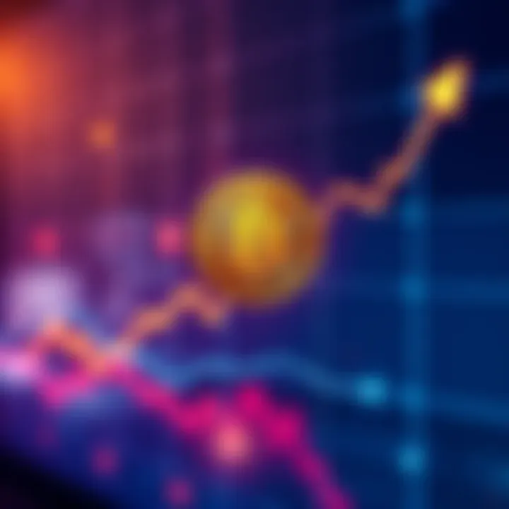 A graph showing the rising price of Bitcoin near its all-time high, indicating an upward trend and investment consideration.
