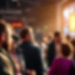 People discussing Bitcoin trends in a lively forum setting