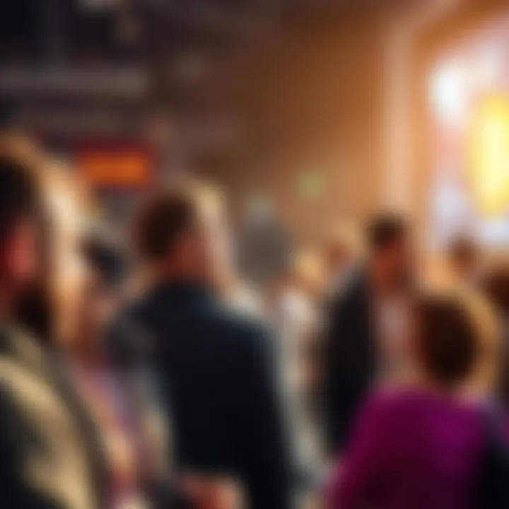 People discussing Bitcoin trends in a lively forum setting