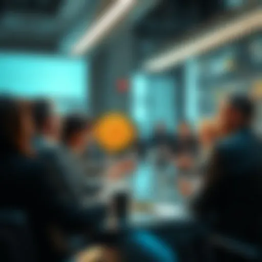 A group of people engaged in a lively discussion about Bitcoin in an online forum setting.