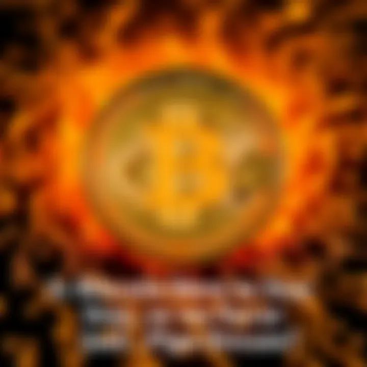 A Bitcoin symbol shining brightly on a golden backdrop, representing its potential value and future.