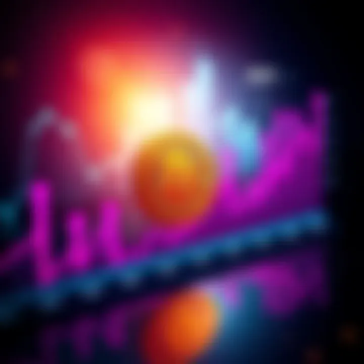 A chart showing Bitcoin's growth from 2021 to 2030 with a dollar sign symbolizing investment strategies