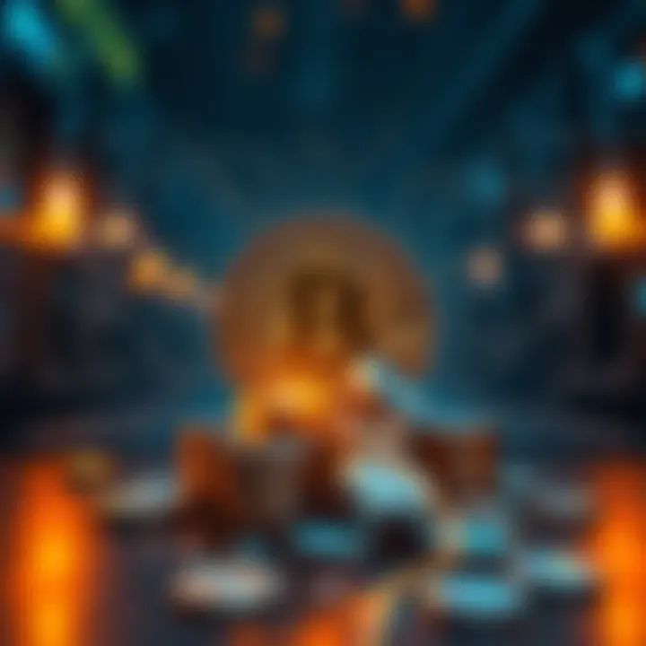 A visual representation of secure Bitcoin inheritance with digital assets being passed on without intermediaries.