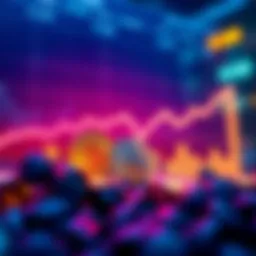 A graph showing the rise of Bitcoin value from $1200 to over $19000, highlighting significant financial growth.