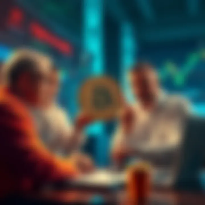 Market analysts discussing Bitcoin reactions after Saylor's potential selling announcement