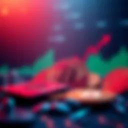 Bitcoin price chart showing a downward trend approaching $86K