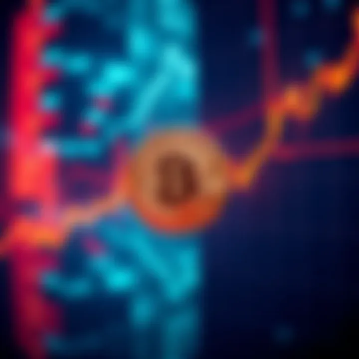 A price chart illustrating Bitcoin's rise, with a focus on the $90K threshold and potential targets above $126K, set against a vibrant background.