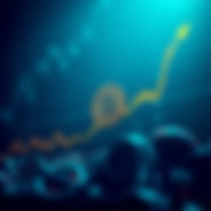 A chart showing Bitcoin's price rising, indicating potential growth towards $250,000