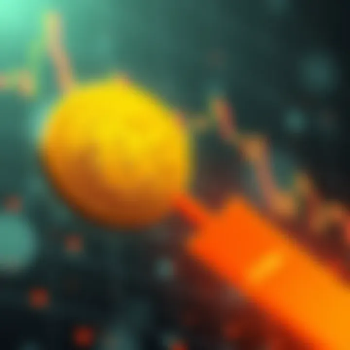 A graphic showing the Bitcoin logo with a downward arrow, indicating the fall in price to $20,000.