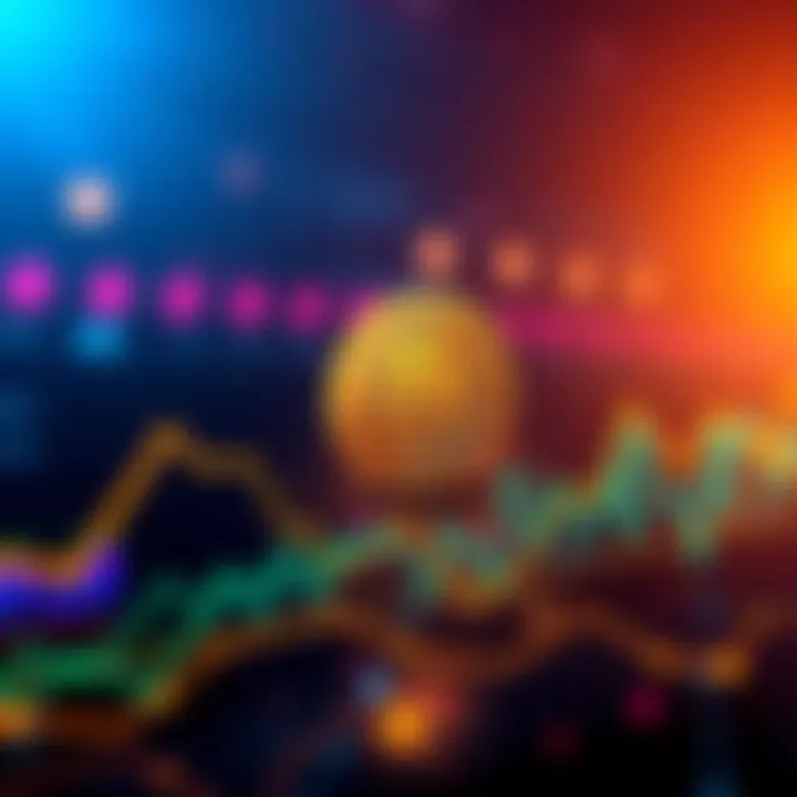 Visual representation of Bitcoin falling under $80,000 with a downward trend line