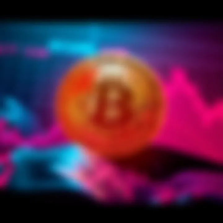 Bitcoin Price Drop Graph showing Bitcoin's price dropping to below $75,000 from its October peak, illustrating market instability.