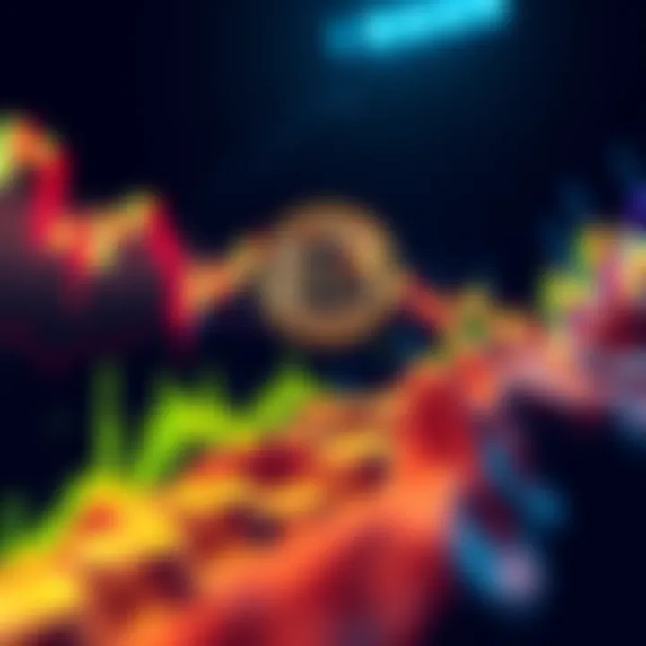 Graph showing Bitcoin price dropping with a downward trend, symbolizing market manipulation discussions.