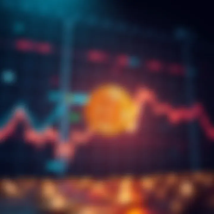 Bitcoin Price Drop A graph showing a downward trend in Bitcoin prices with a buy signal highlighted