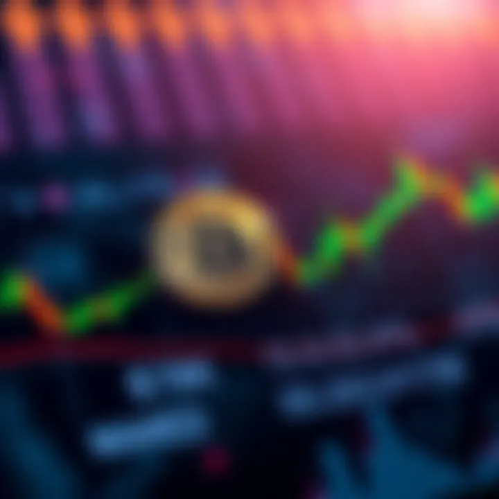 A chart showing Bitcoin's price falling below $78K with a worried market trend line