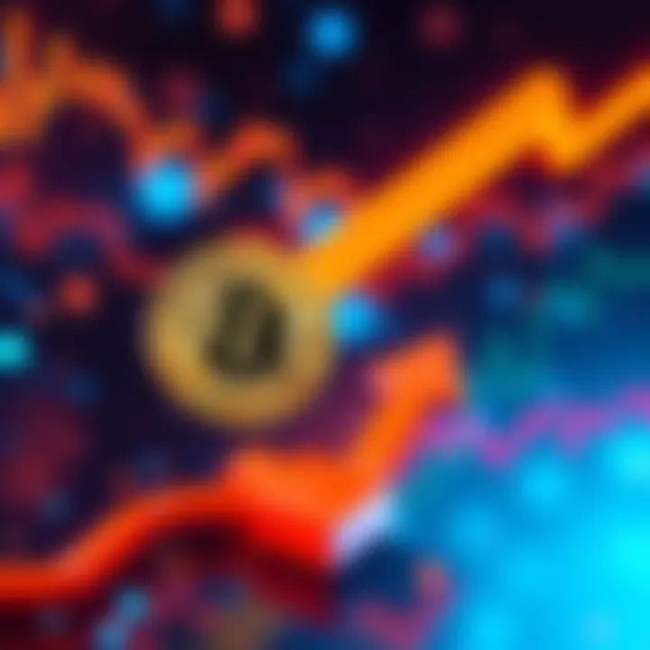 A visual representation of Bitcoin's price falling to $400 with a downward arrow